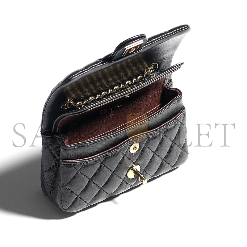 CHANEL CLASSIC MINI BAG WITH HOOK AP4760 (12*8*5cm)